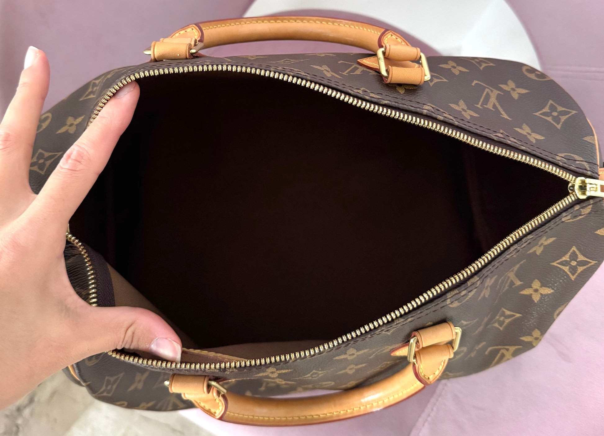 Borsa Speedy 35 Bandoulière Monogram Louis Vuitton