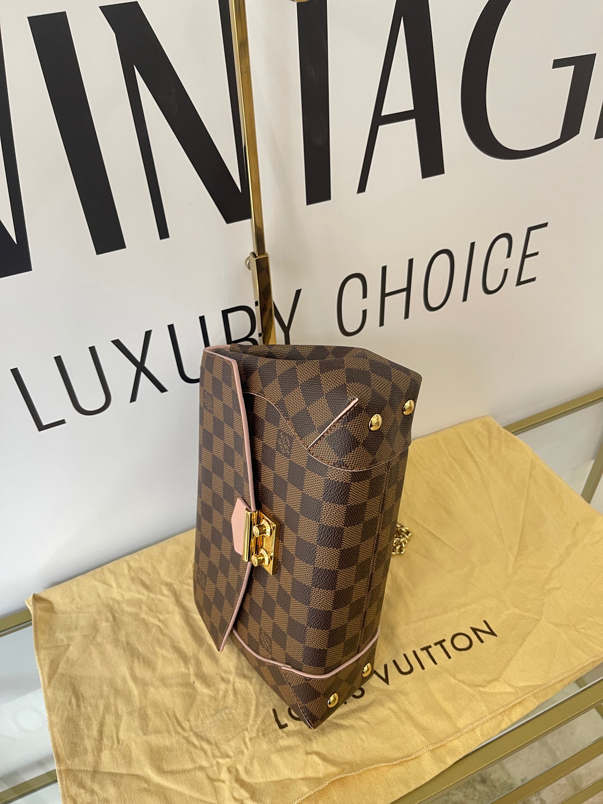 Borsa Caissa Damier Ebéne Louis Vuitton