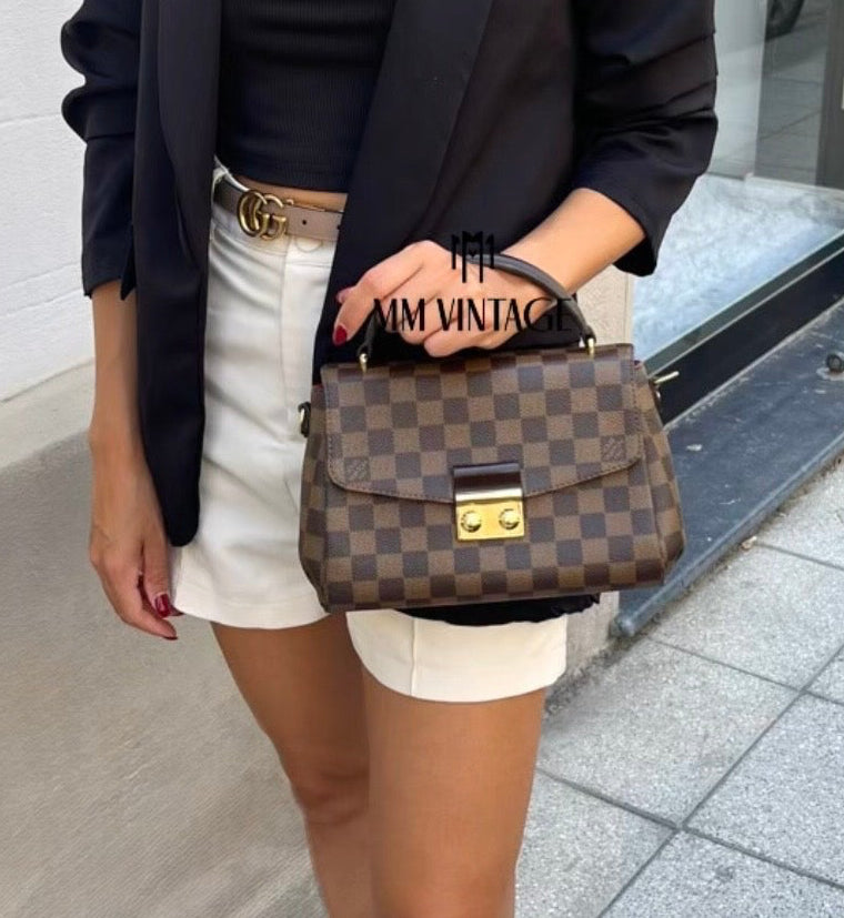 Borsa Croisette Damier Ebène Louis Vuitton