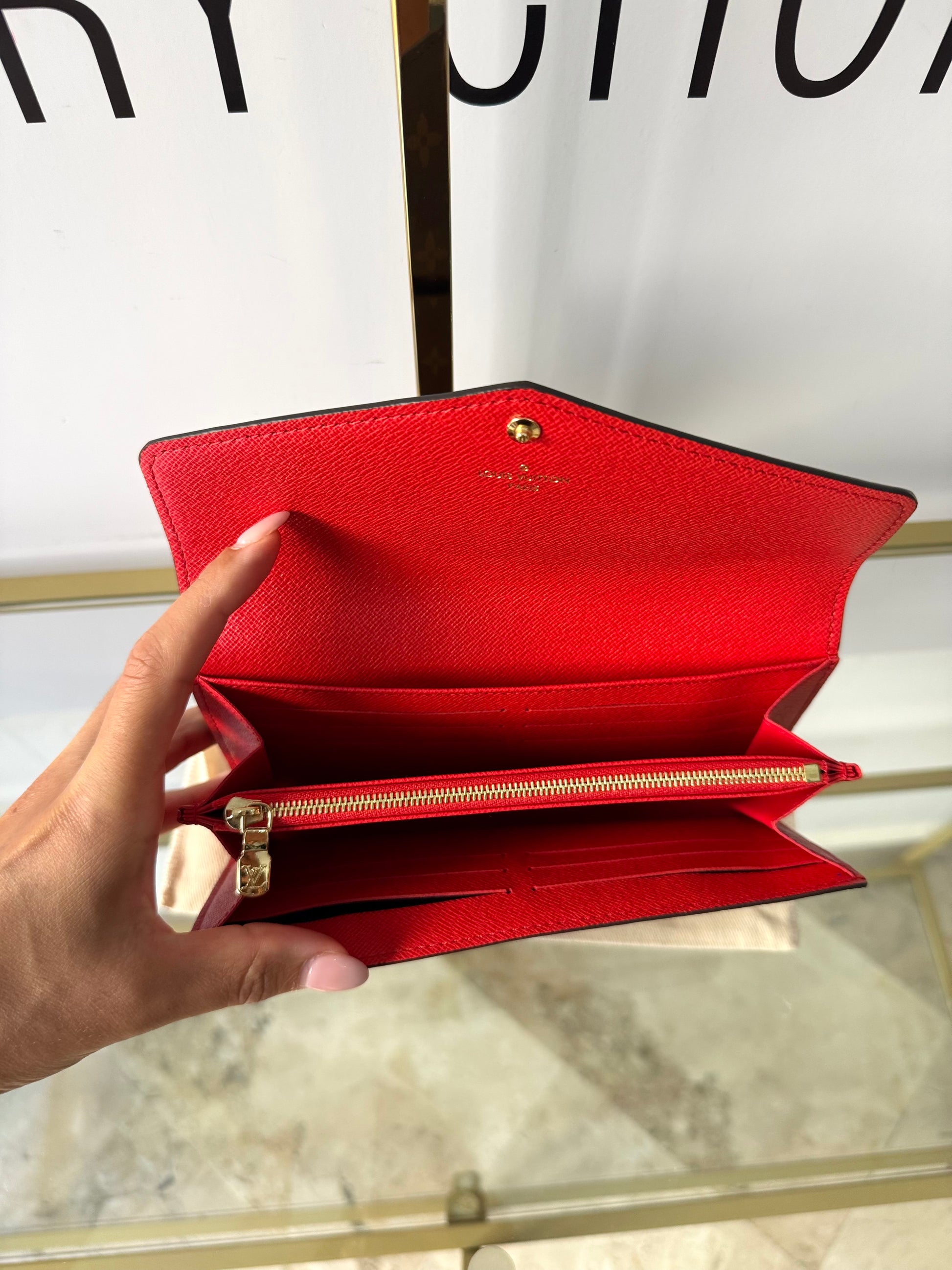 Portafoglio Sarah Monogram Louis Vuitton