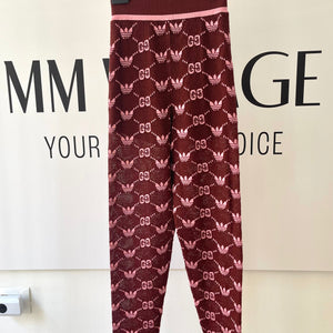 Pantaloni in lana Gucci x Adidas