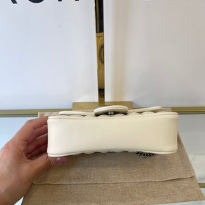Borsa Mini Marmont GG bianca Gucci