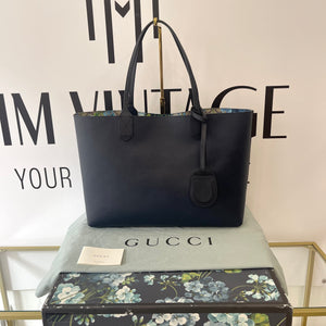 Borsa Shopping GG reversibile Blooms Gucci