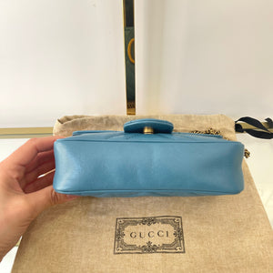 Borsa Mini Marmont GG light blue Gucci