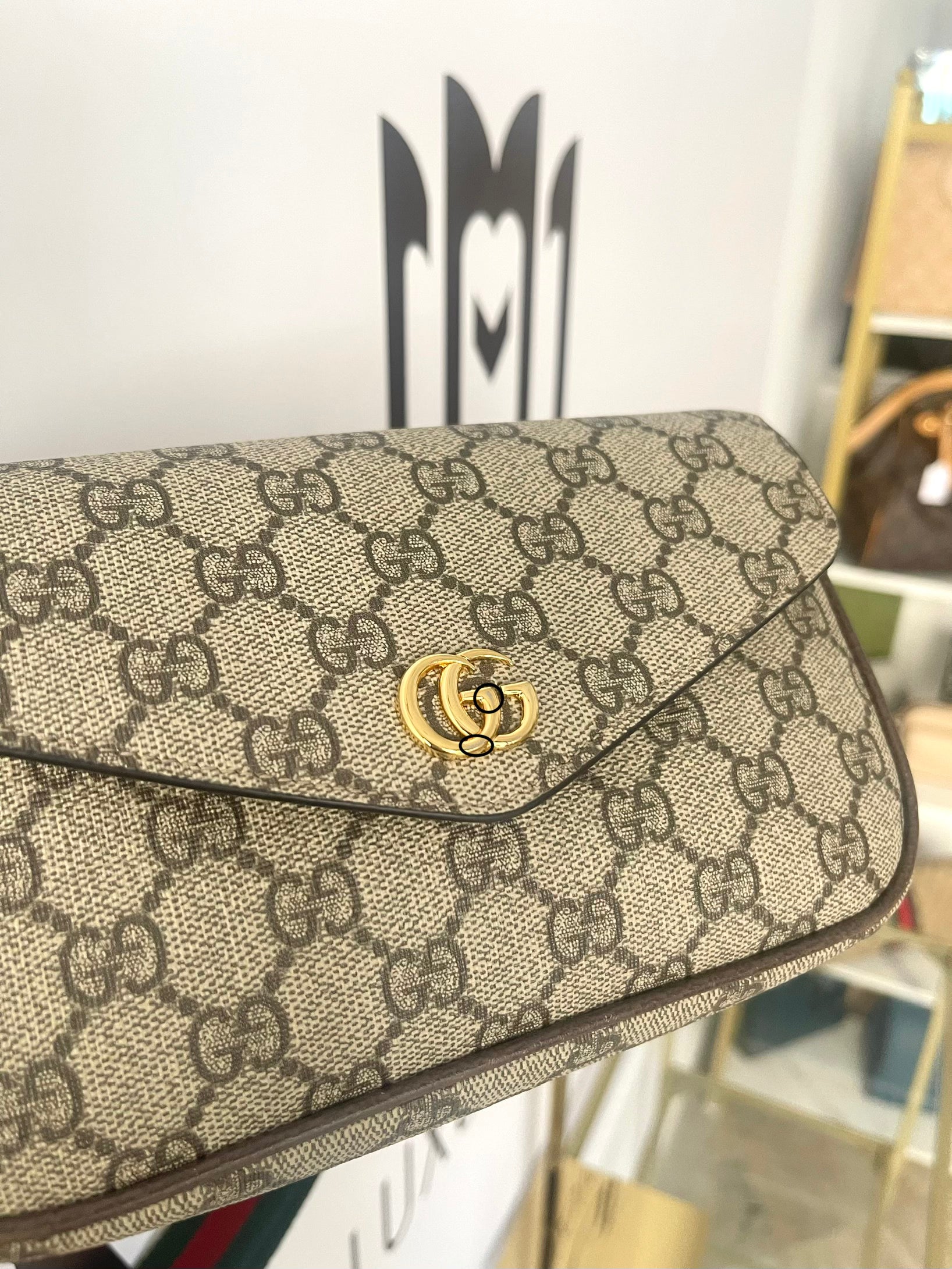Pochette Ophidia GG Supreme Gucci