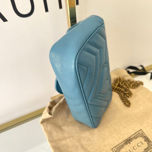 Borsa Mini Marmont GG light blue Gucci