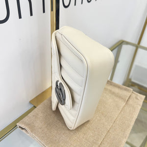 Borsa Mini Marmont GG bianca Gucci