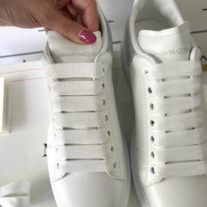 Sneaker Alexander McQueen white/silver