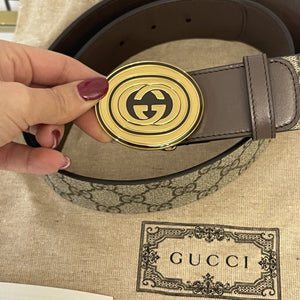 Cintura GG Supreme 4 cm Gucci