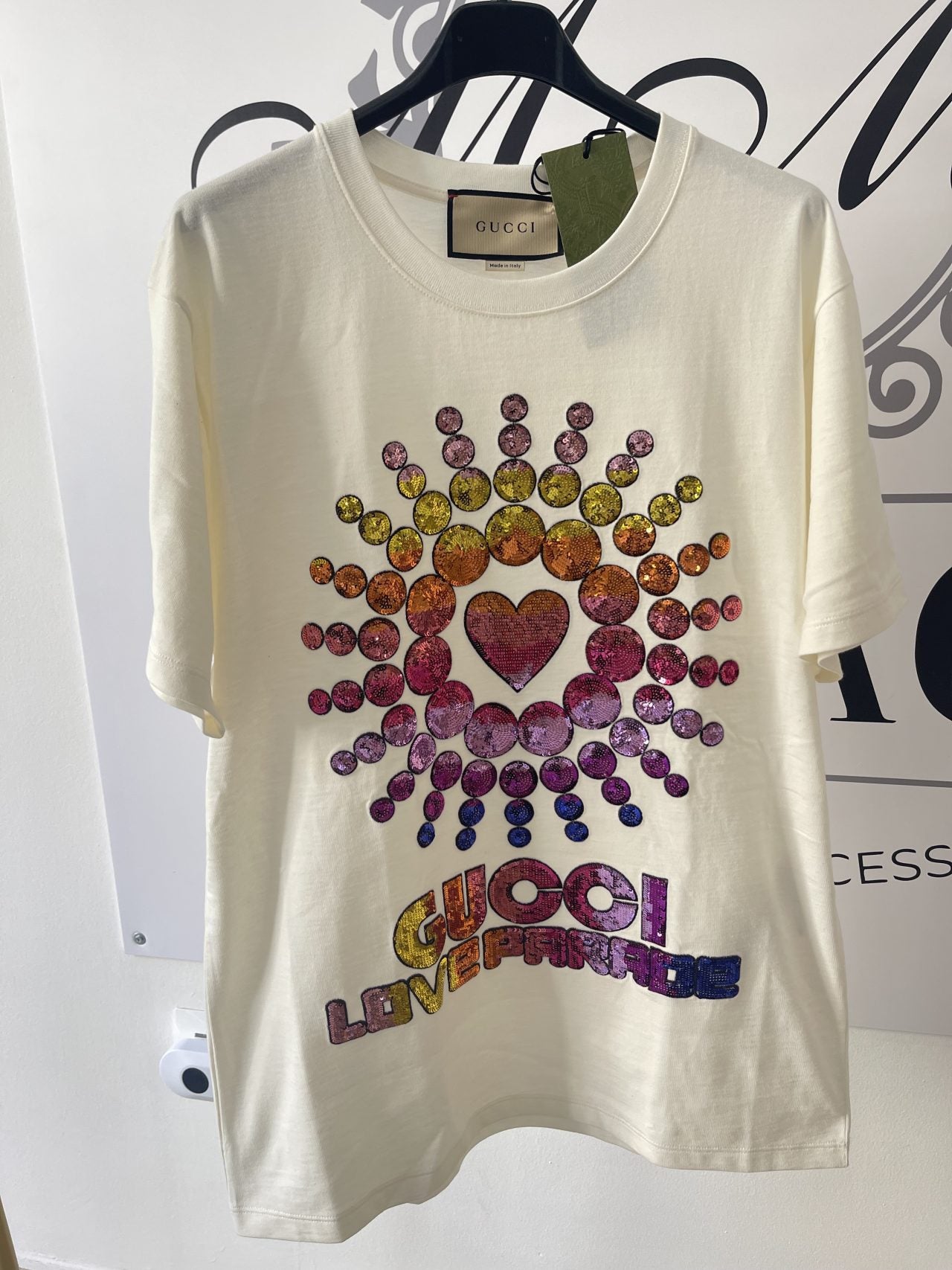 T- Shirt Love Parade Gucci