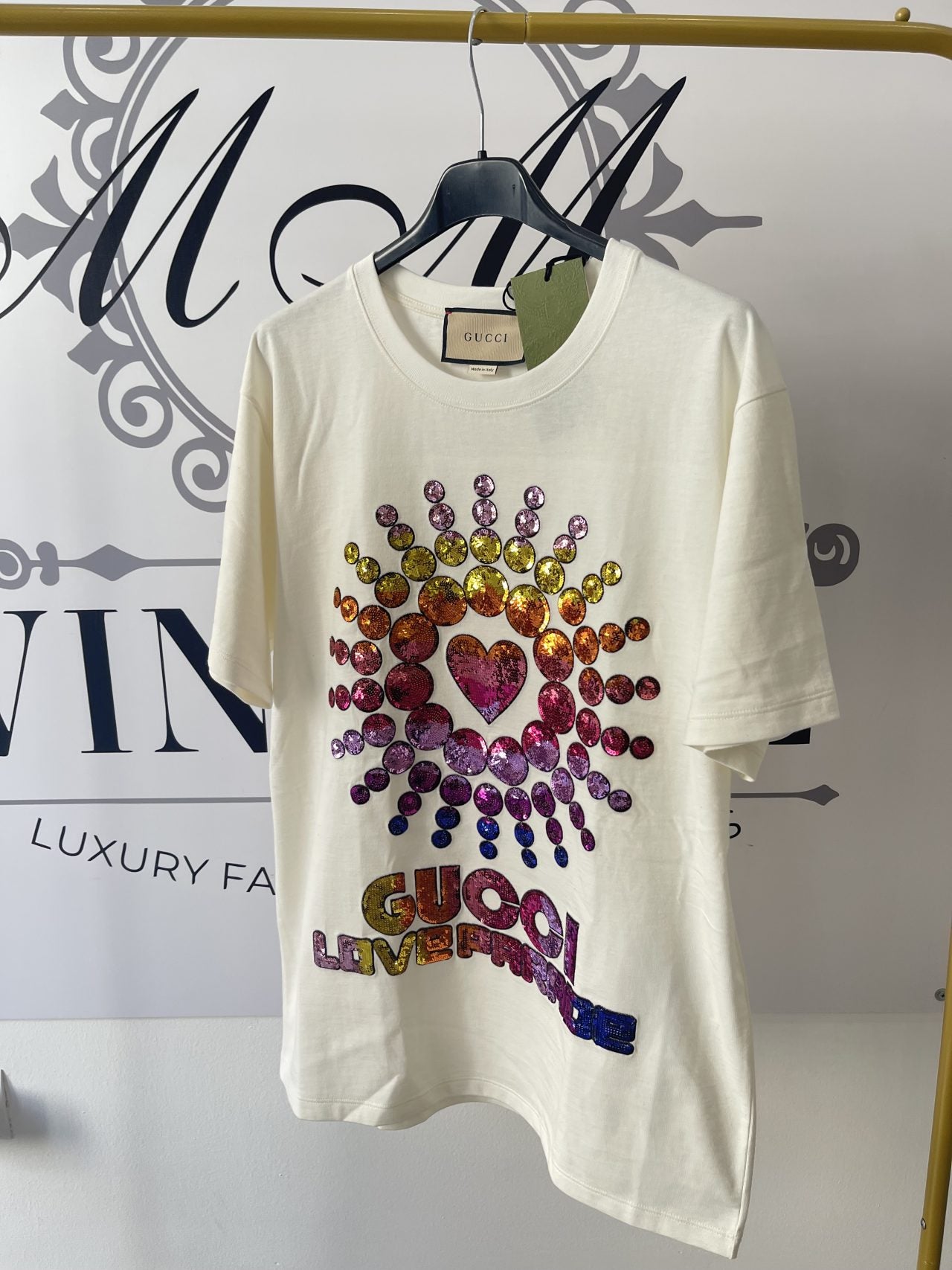 T- Shirt Love Parade Gucci