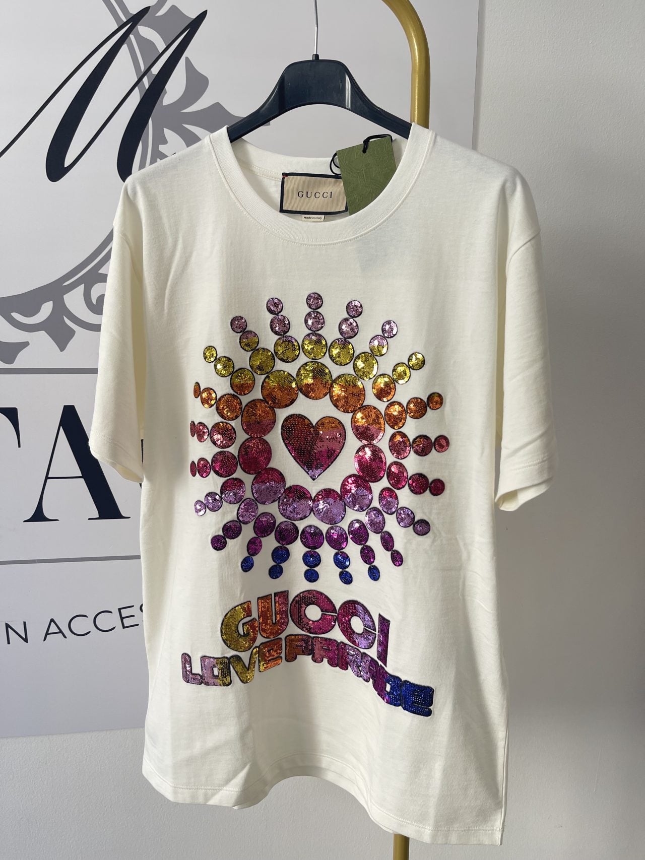 T- Shirt Love Parade Gucci