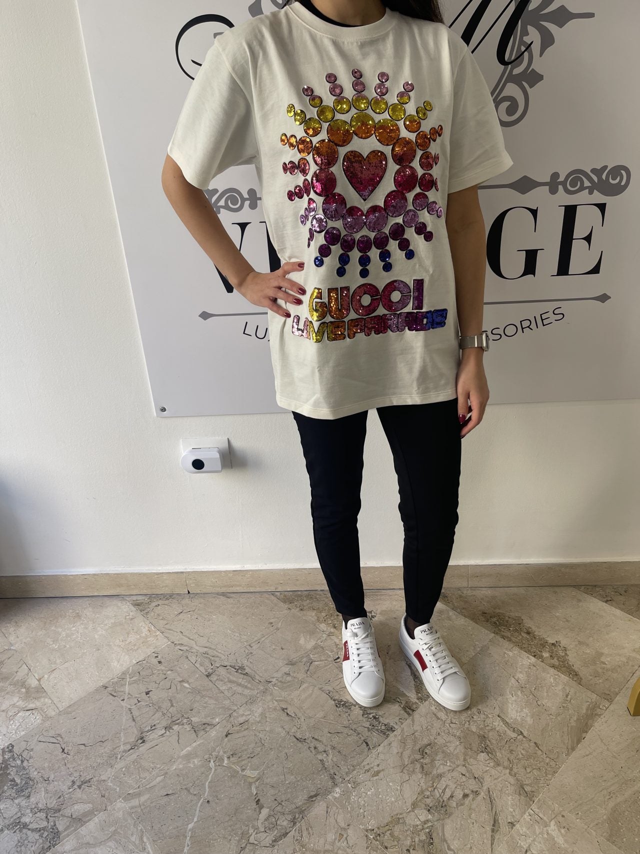 T- Shirt Love Parade Gucci