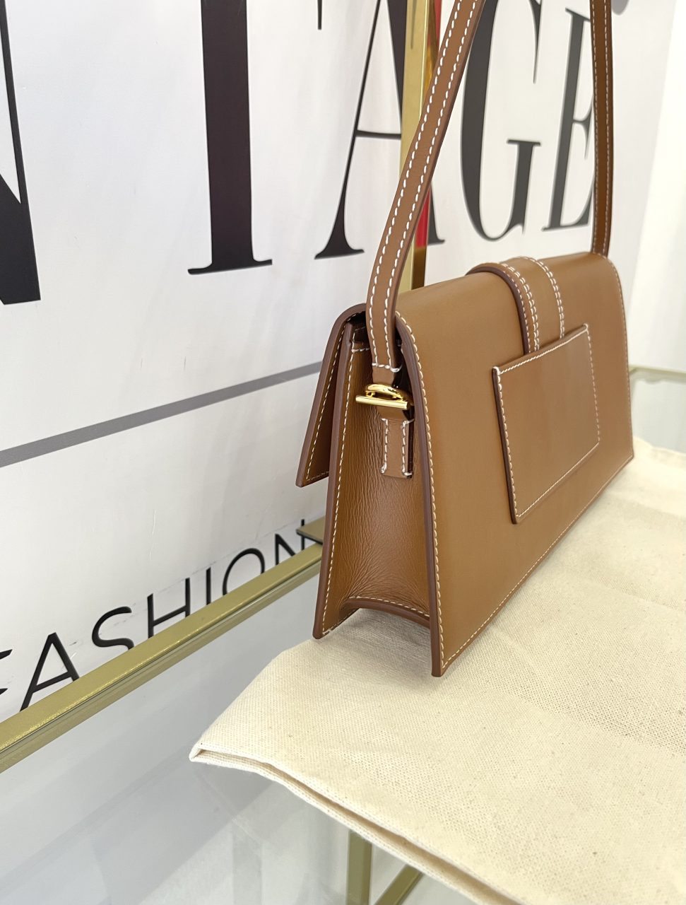 Jacquemus Le Chiquito Long light brown