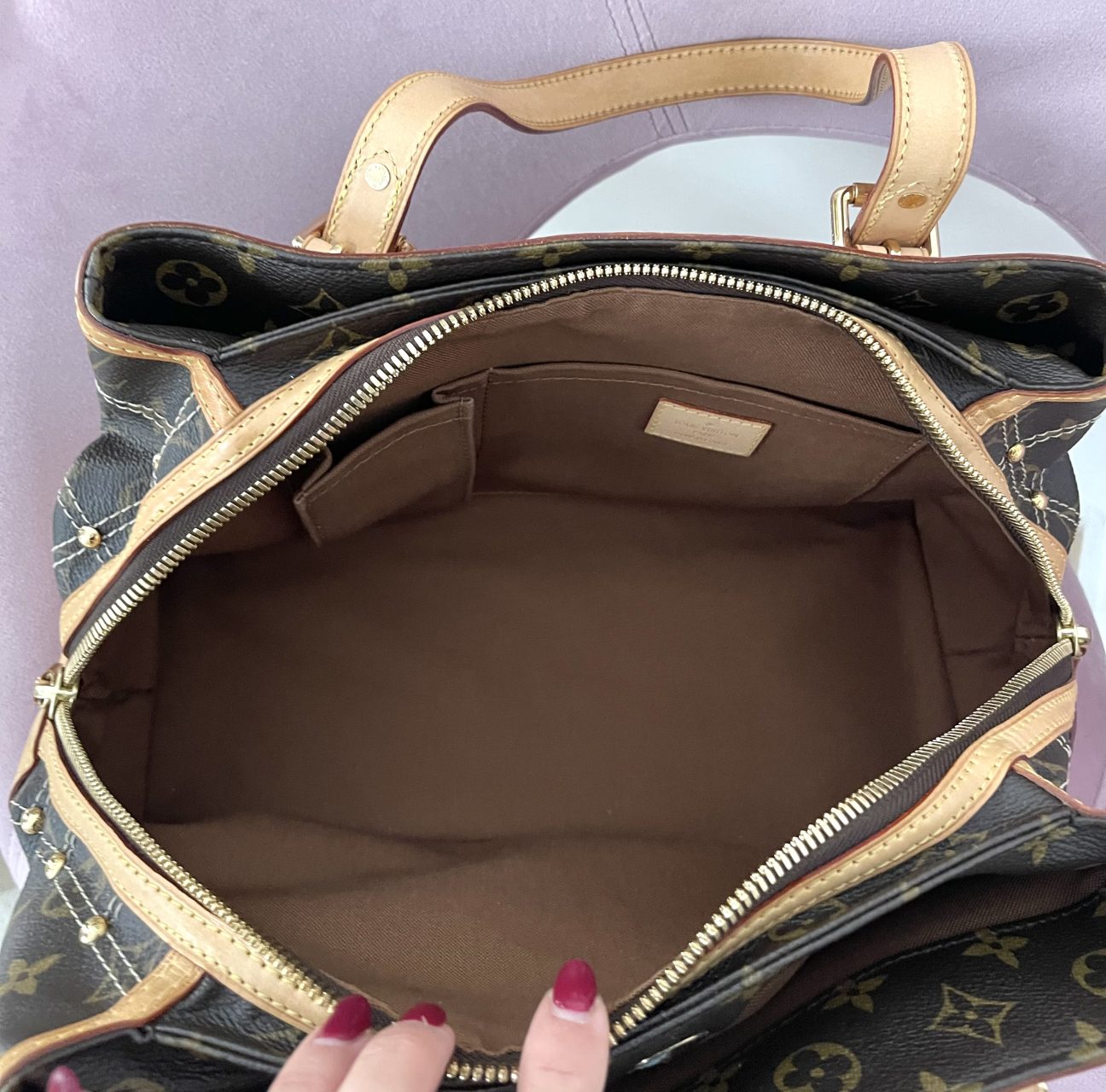 Borsa Rivet Monogram Louis Vuitton