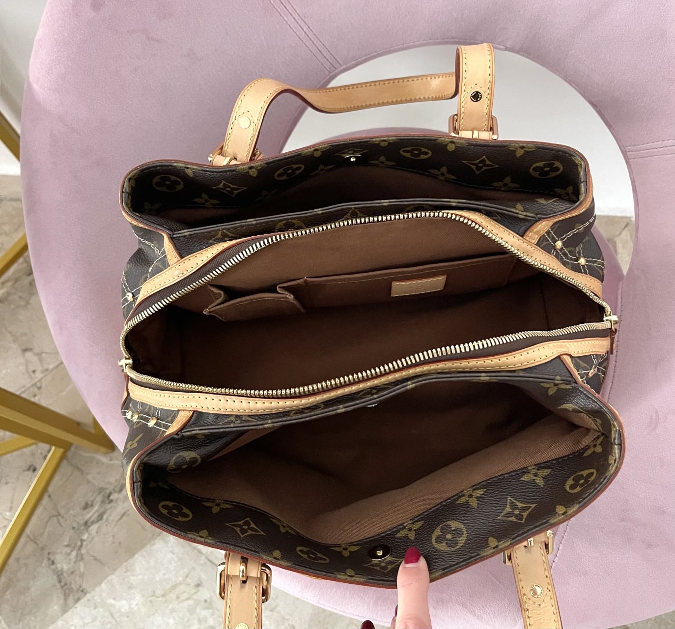 Borsa Rivet Monogram Louis Vuitton