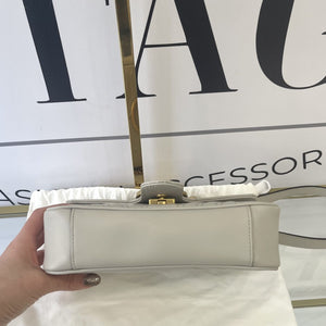 Borsa Marmont 22 GG grigio chiaro Gucci