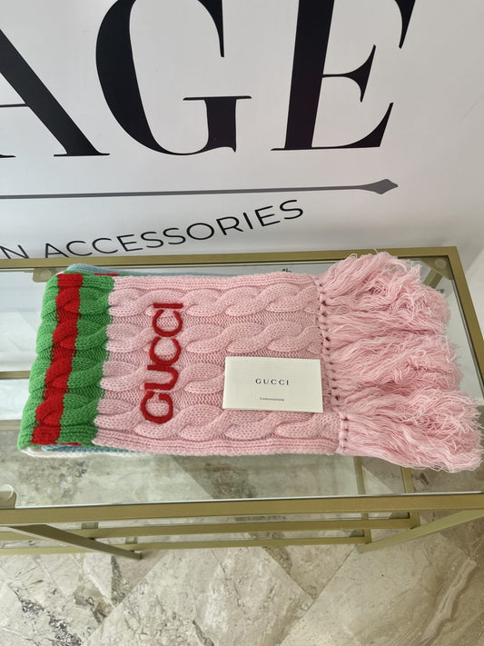 Sciarpa Gucci x Adidas in lana