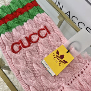 Sciarpa Gucci x Adidas in lana