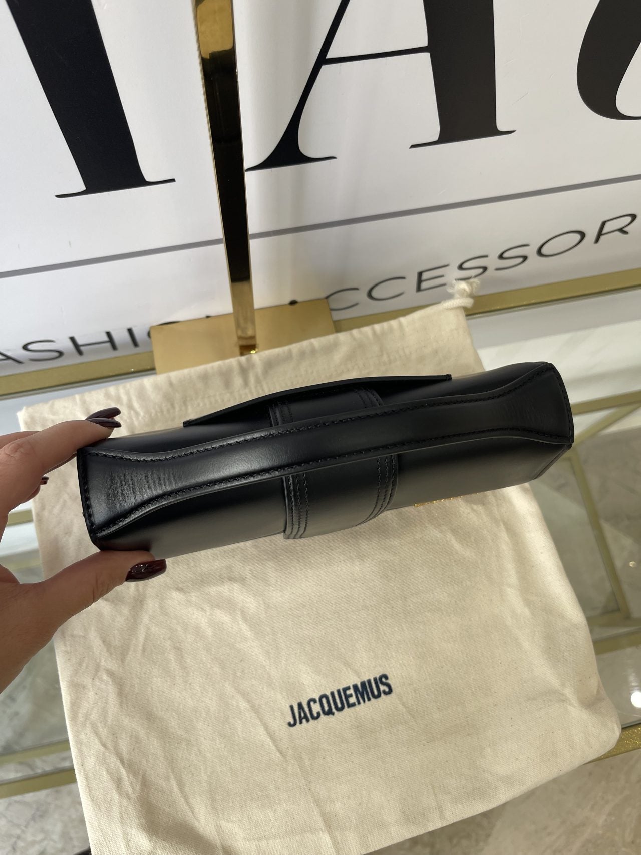 Jacquemus Le grand Bambino black