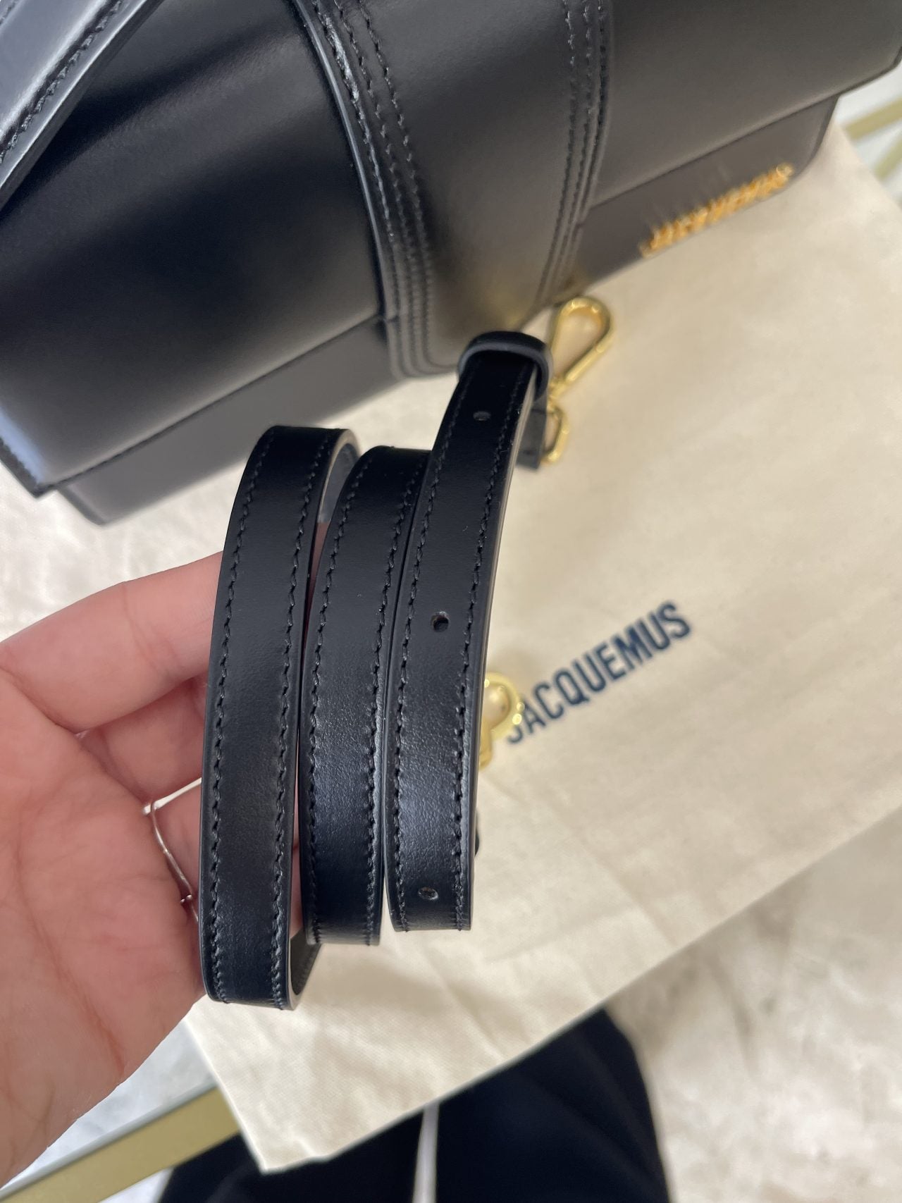 Jacquemus Le grand Bambino black