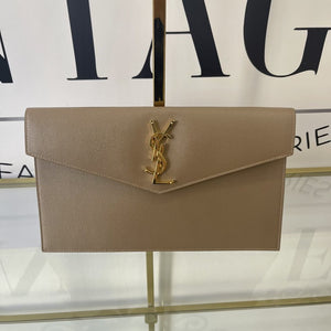 Pochette Uptown taupe YSL