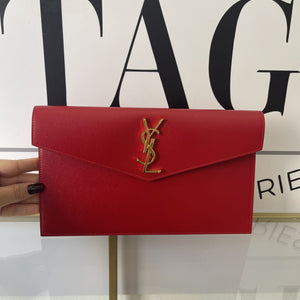 Pochette Uptown rouge YSL