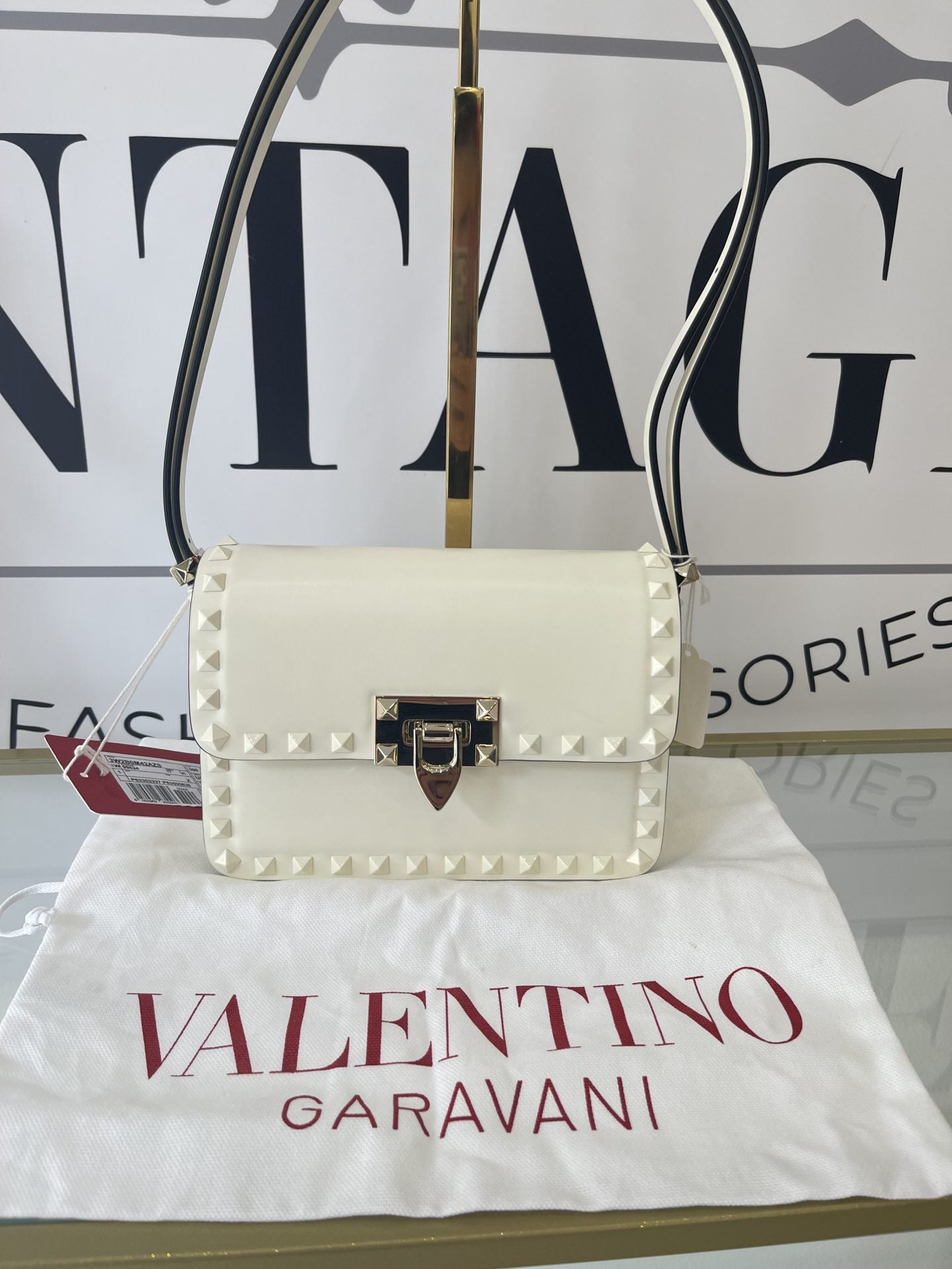 Borsa Rockstud23 Valentino Garavani in pelle con borchie