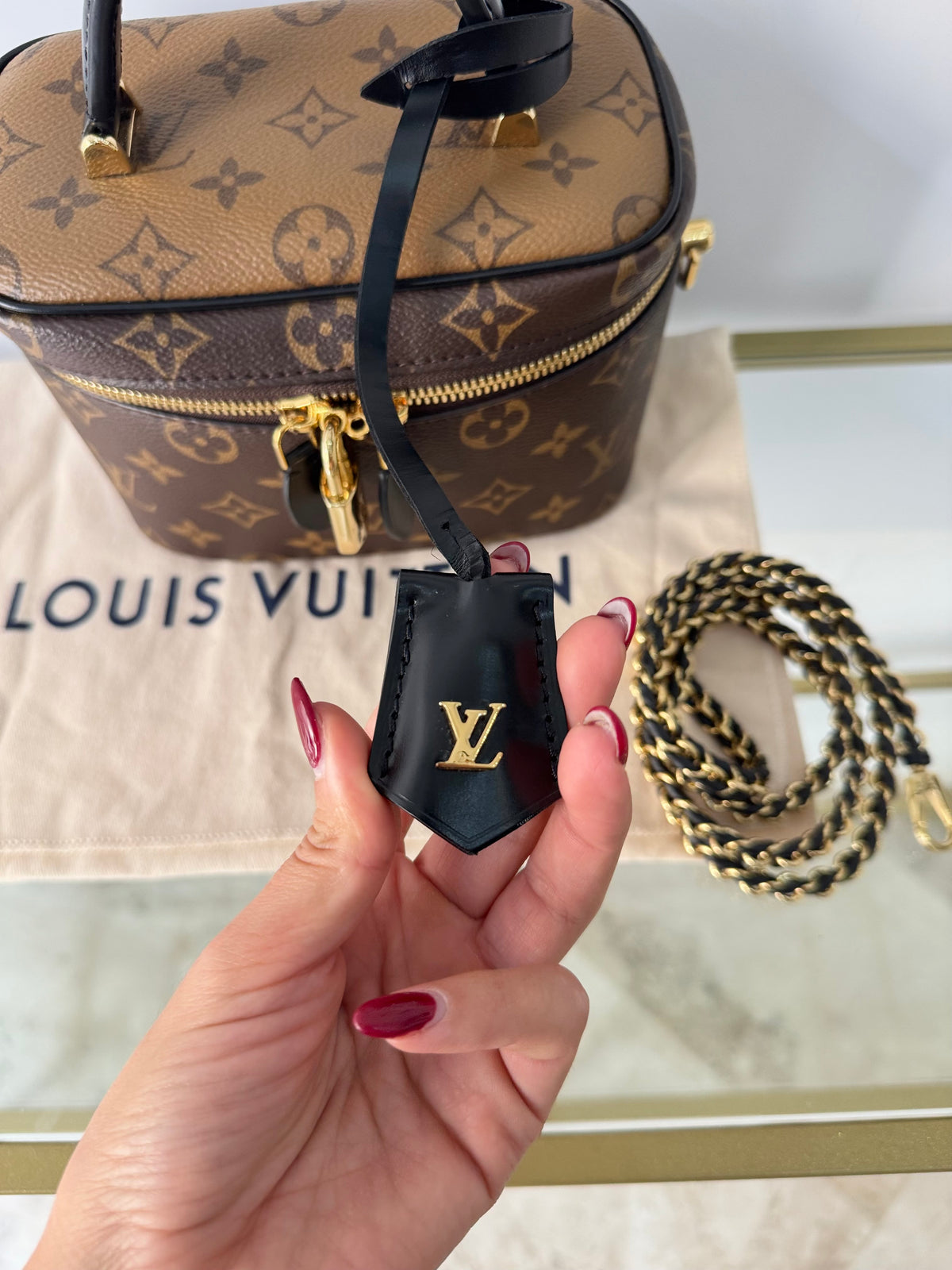 Borsa Vanity PM Monogram Reverse Louis Vuitton