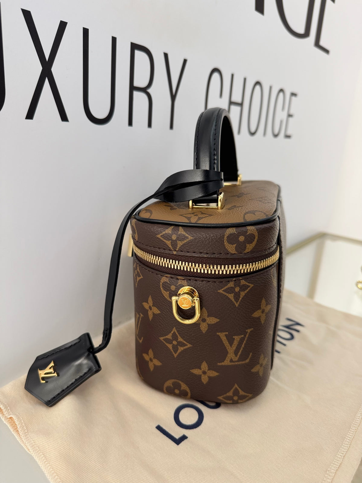 Borsa Vanity PM Monogram Reverse Louis Vuitton