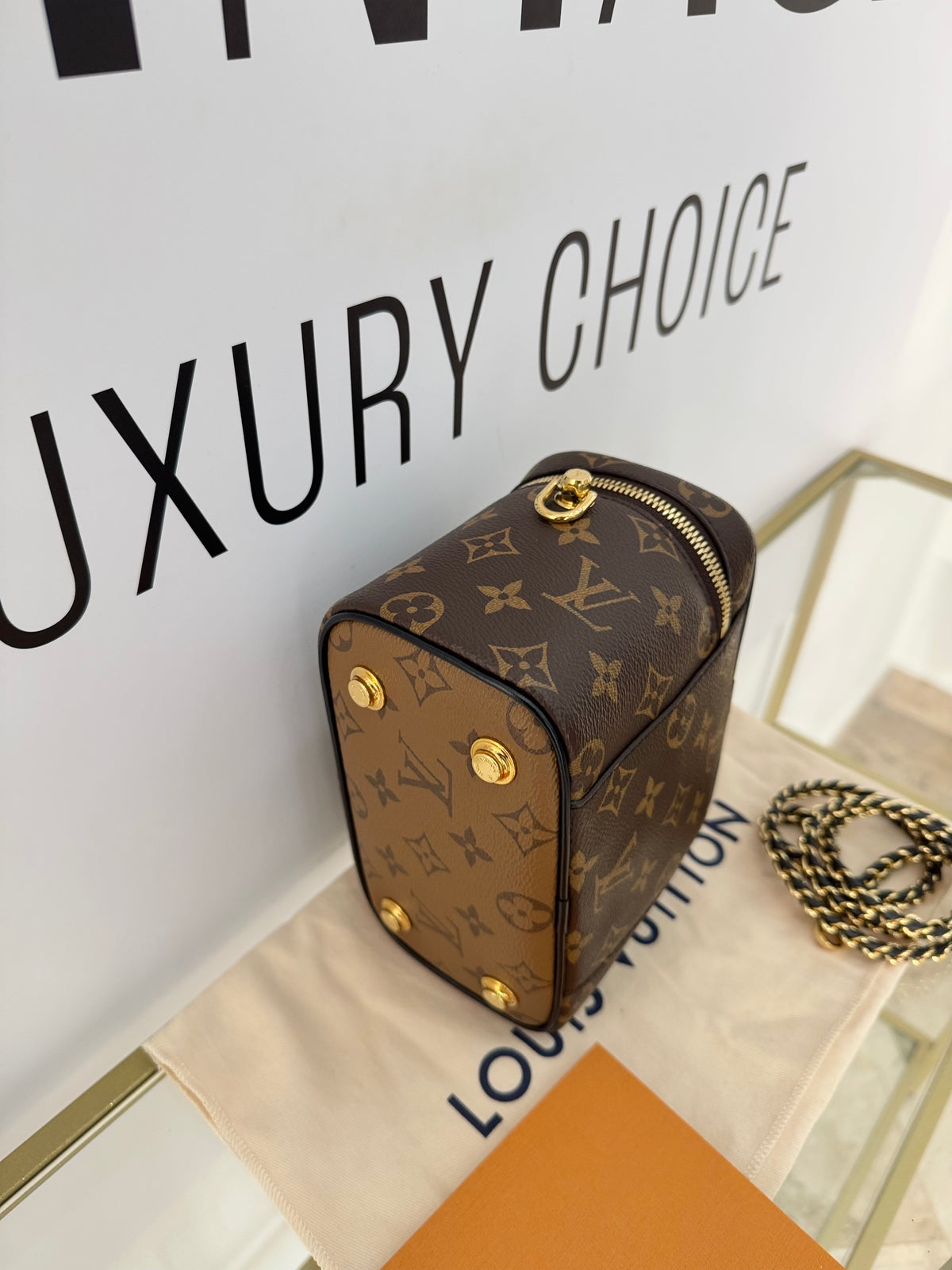 Borsa Vanity PM Monogram Reverse Louis Vuitton