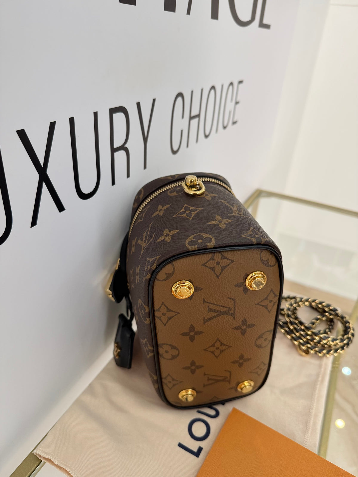 Borsa Vanity PM Monogram Reverse Louis Vuitton