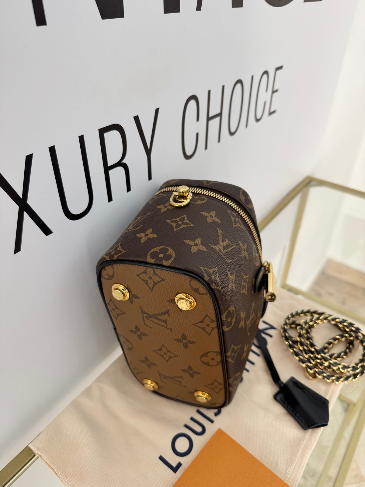 Borsa Vanity PM Monogram Reverse Louis Vuitton