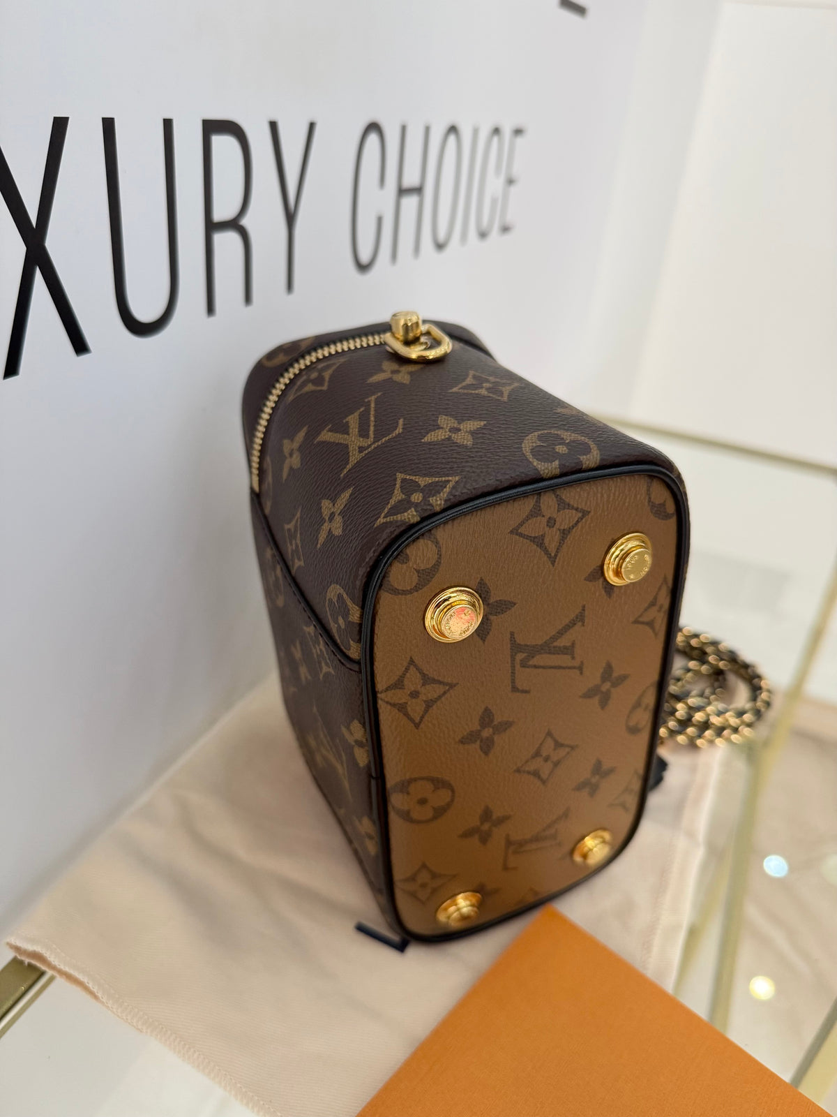 Borsa Vanity PM Monogram Reverse Louis Vuitton