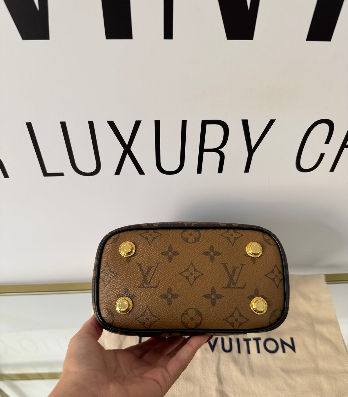 Borsa Vanity PM Monogram Reverse Louis Vuitton