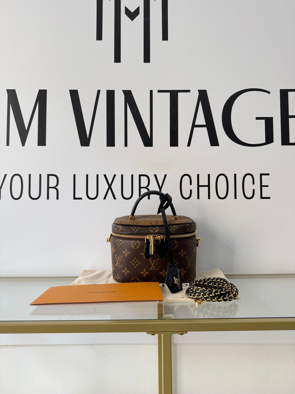 Borsa Vanity PM Monogram Reverse Louis Vuitton