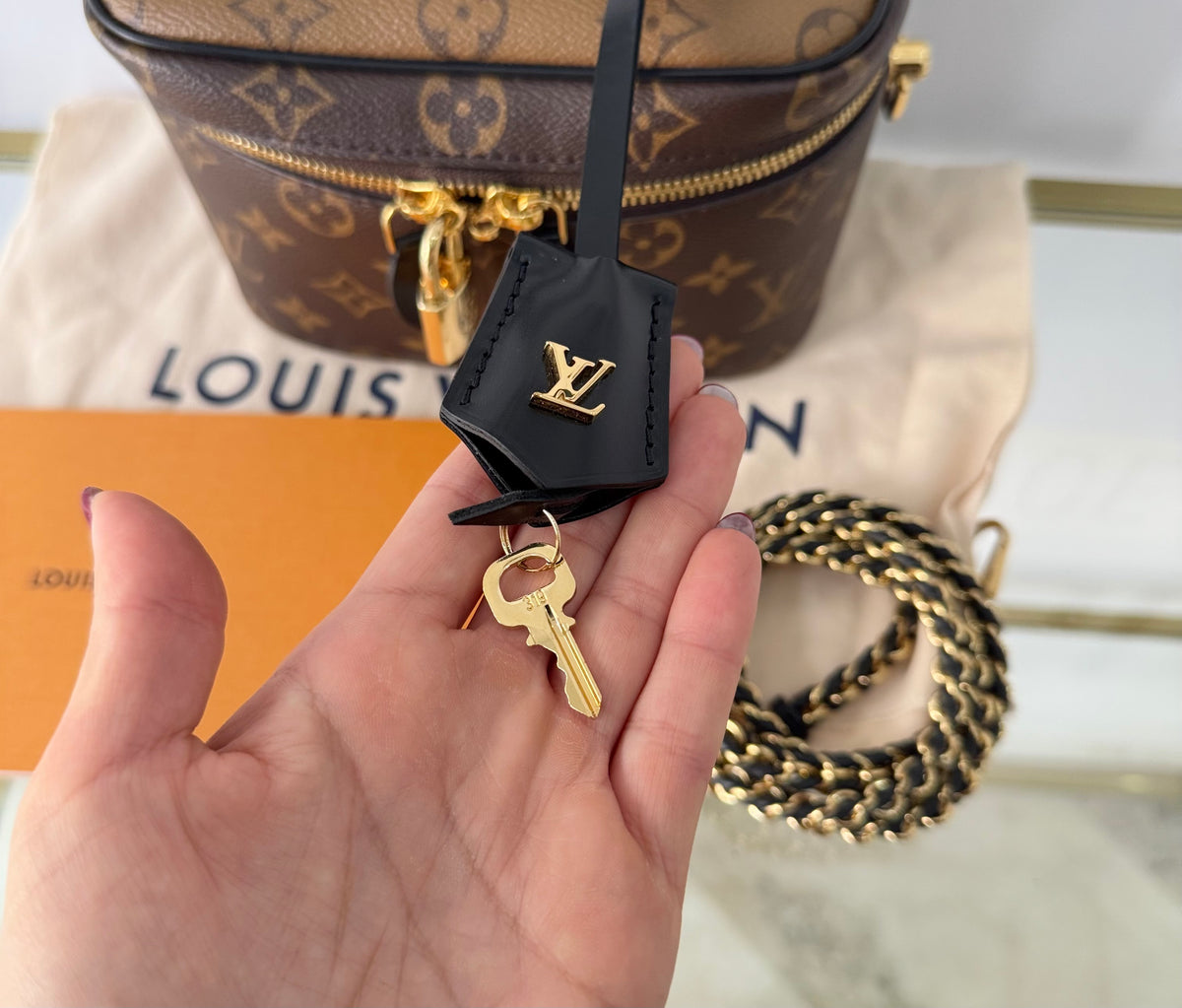 Borsa Vanity PM Monogram Reverse Louis Vuitton