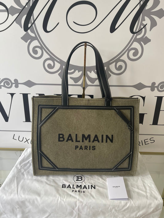 Borsa B-Army 42 Kaki/Noir Balmain