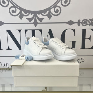 Sneaker Alexander McQueen white/powder blue 37