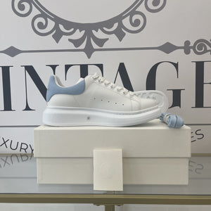 Sneaker Alexander McQueen white/powder blue 37