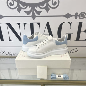 Sneaker Alexander McQueen white/powder blue 37