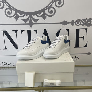 Sneaker Alexander McQueen white/paris blue 37