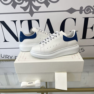 Sneaker Alexander McQueen white/paris blue 37