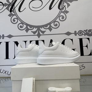 Sneaker Alexander McQueen white lacci bianco/rosa