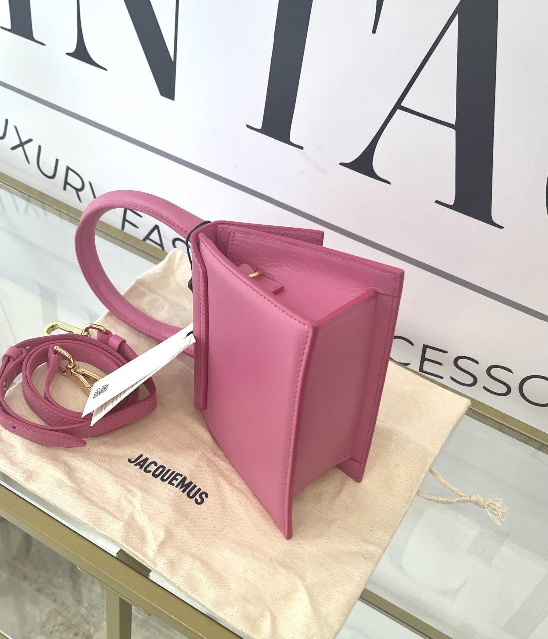 Le Chiquito Moyen pink Jacquemus