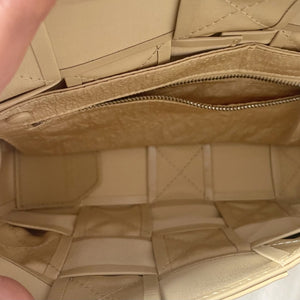 Borsa Cassette con motivo intreccio Bottega Veneta