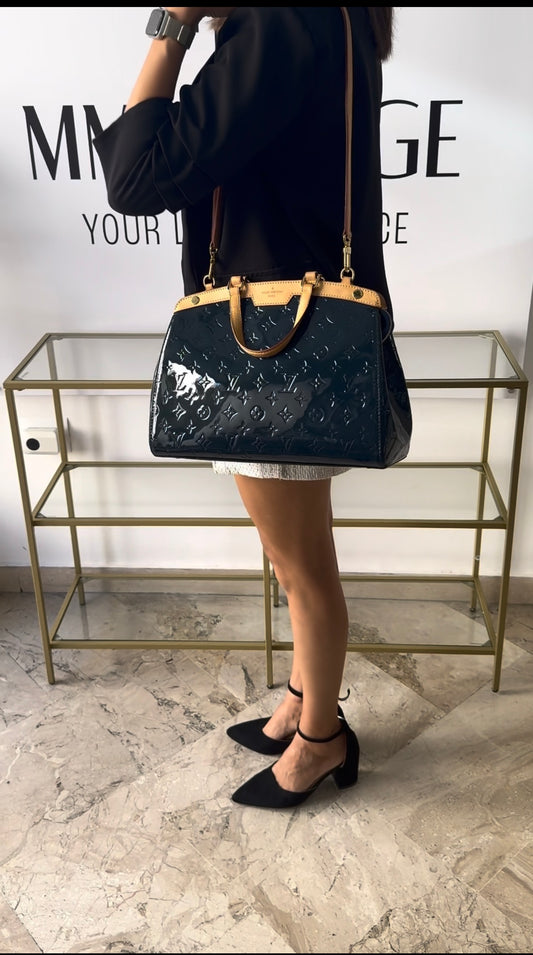Borsa Bréa MM Monogram Vernis Louis Vuitton
