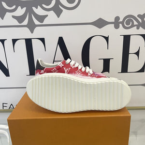 Sneaker Time Out Monogram red/pink Louis Vuitton