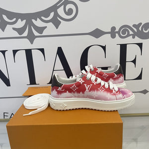 Sneaker Time Out Monogram red/pink Louis Vuitton