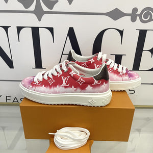 Sneaker Time Out Monogram red/pink Louis Vuitton